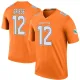 Youth Legend Bob Griese Miami Dolphins Orange Color Rush Jersey